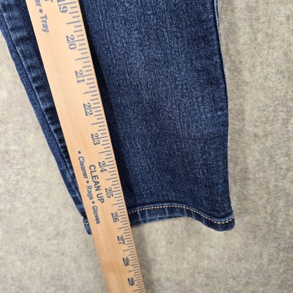 Womens No. 62 Petite Skinny Signature Fit Jeans Size 14 Blue Stretch Denim - Picture 6 of 7